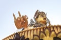 Padmasambhava statue near Rewalsar Lake (Tso Pema Lotus) in Rewalsar town, India Royalty Free Stock Photo