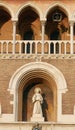 Padova, Italy - August 24, 2017: edifice of Pontifical Basilica of Saint Anthony of Padua. Royalty Free Stock Photo