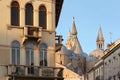 Padova, Italy - August 24, 2017: edifice of Pontifical Basilica of Saint Anthony of Padua. Royalty Free Stock Photo