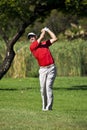 Padraig Harrington on the 17th Fairway