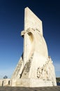 The Padrao dos Descobrimentos on the edge of the Tagus River, Lisbon. .