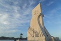 Padrao dos Descobrimentos monument in Lisbon at morning
