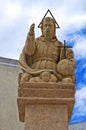 Padre Eterno statue. Presicce. Puglia. Italy. Royalty Free Stock Photo