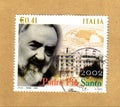 padre pio stamp