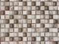 Pads texture background. lozenges in brown and beige color Royalty Free Stock Photo