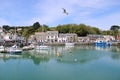 Padstow Harbour and estuary Cornwall