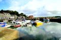 Padstow inner harbor.