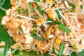 Padthai traditional noodle dish Royalty Free Stock Photo