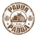 Padua grunge rubber stamp