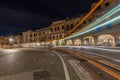 PADUA, ITALY - Apr 01, 2018: Light trails Royalty Free Stock Photo