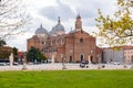 The Abbey of Santa Giustina is a 10th century Benedictine abbey complex in Padua, Italy Royalty Free Stock Photo