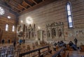 Church of Saints Philip and James interior in Padua Italy