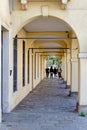 Archway Street in Padua Italy