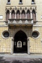 Palazzo Romanin Jacur in Padua a 14th century Venetian Gothic palace