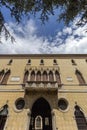 Palazzo Romanin Jacur in Padua a 14th century Venetian Gothic palace