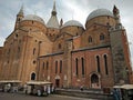 Padua italy saint anthony basilica panoramic view Royalty Free Stock Photo