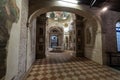 Padua, Italy. St Giustina basilica interior.