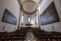 Padua, Italy. St Giustina basilica interior.