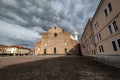 Padua, Italy. St Giustina after a thurstorm