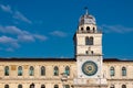 Padua - View on the astronomical clock tower on Piazza dei Signori in Padua, Veneto, Italy