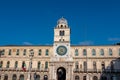 Padua - View on the astronomical clock tower on Piazza dei Signori in Padua, Veneto, Italy