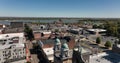 Aerial View Paducah Kentucky Riverfront Downtown