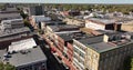 Aerial View Paducah Kentucky Riverfront Downtown