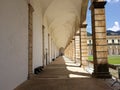 Certosa di Padula - Porticato del Chiostro Grande Royalty Free Stock Photo