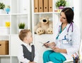 Paediatrics medical concept Royalty Free Stock Photo