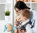 Paediatrics medical concept Royalty Free Stock Photo