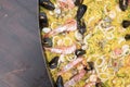 Paella close up