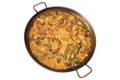 Paella valenciana 7 Royalty Free Stock Photo