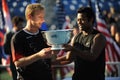 Paes & Dlouhi Doubles Champs US Open 2009