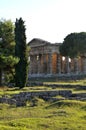 Paestum Temple Royalty Free Stock Photo