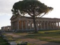 Paestum templi -Hera,Neptune, Athena- in Cilento, South Italy. centuries of Greek domination