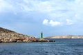 Pag island in Croatia Royalty Free Stock Photo