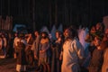 Pagan reenactment of Kupala Night, Slavic holiday celebrated on the shortest night of the year