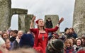 Pagans and Druids Mark the Winter Solstice at Stonehenge