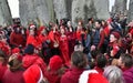 Pagans and Druids Mark the Winter Solstice at Stonehenge