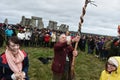 Pagans and Druids Mark the Winter Solstice at Stonehenge