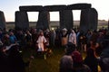 Pagans Mark the Autumn Equinox at Stonehenge