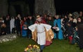 Pagans Mark the Autumn Equinox at Stonehenge