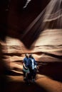 Tourists in Antelope Canyon