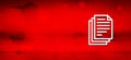 Page documents icon motion art abstract red banner illustration Royalty Free Stock Photo