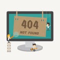 Page not found, 404 error