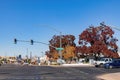 Fall color over the Page city