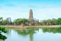 Pagoda at the ancient city, Ayutthaya