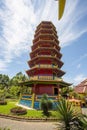 Pagoda Ban Hin Kiong Temple , north Sulawesi,Indonesia