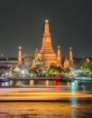 Wat Arun Ratchawararam in Bangkok Royalty Free Stock Photo