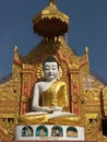 Lord Buddha - Beautiful Pagoda - Manori, Thane Royalty Free Stock Photo